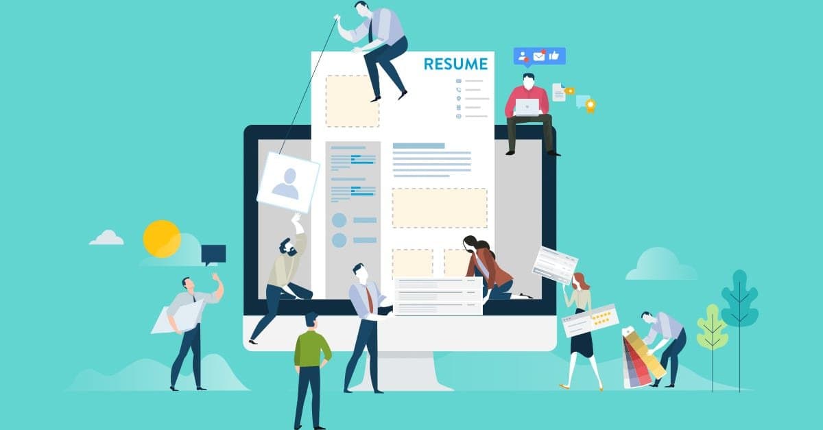 Professional resume template preview - StylingCV