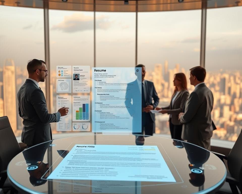 Professional resume template preview - StylingCV