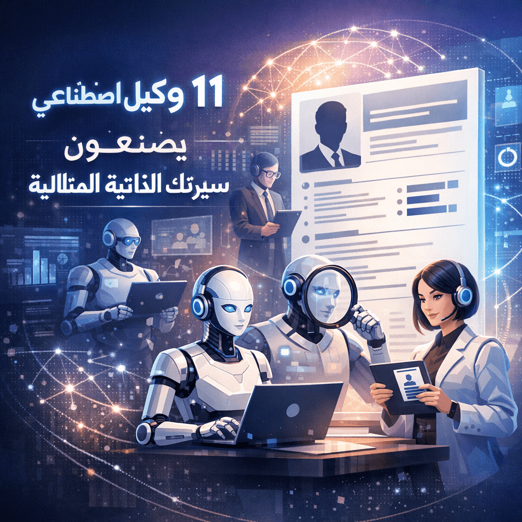 ١١ وكيل ذكاء اصطناعي يصنعون سيرتك الذاتية المثالية