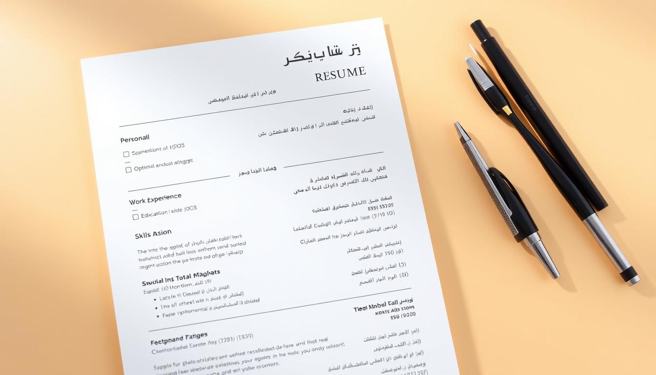 كيفية كتابة سيرة ذاتية للسعوديين