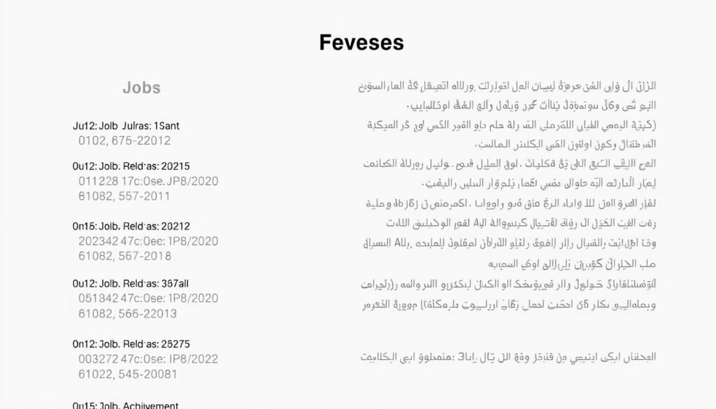 نموذج لقسم الخبرات العملية في السيرة الذاتية نموذج لقسم الخبرات العملية في السيرة الذاتية