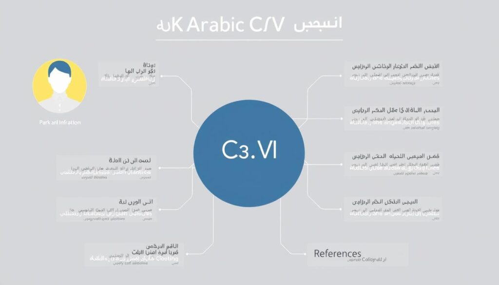 الهيكل الأساسي للسيرة الذاتية العربية الاحترافية