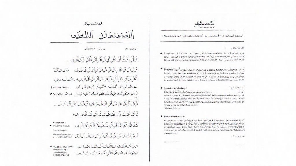 قالب سيرة ذاتية ثنائي اللغة