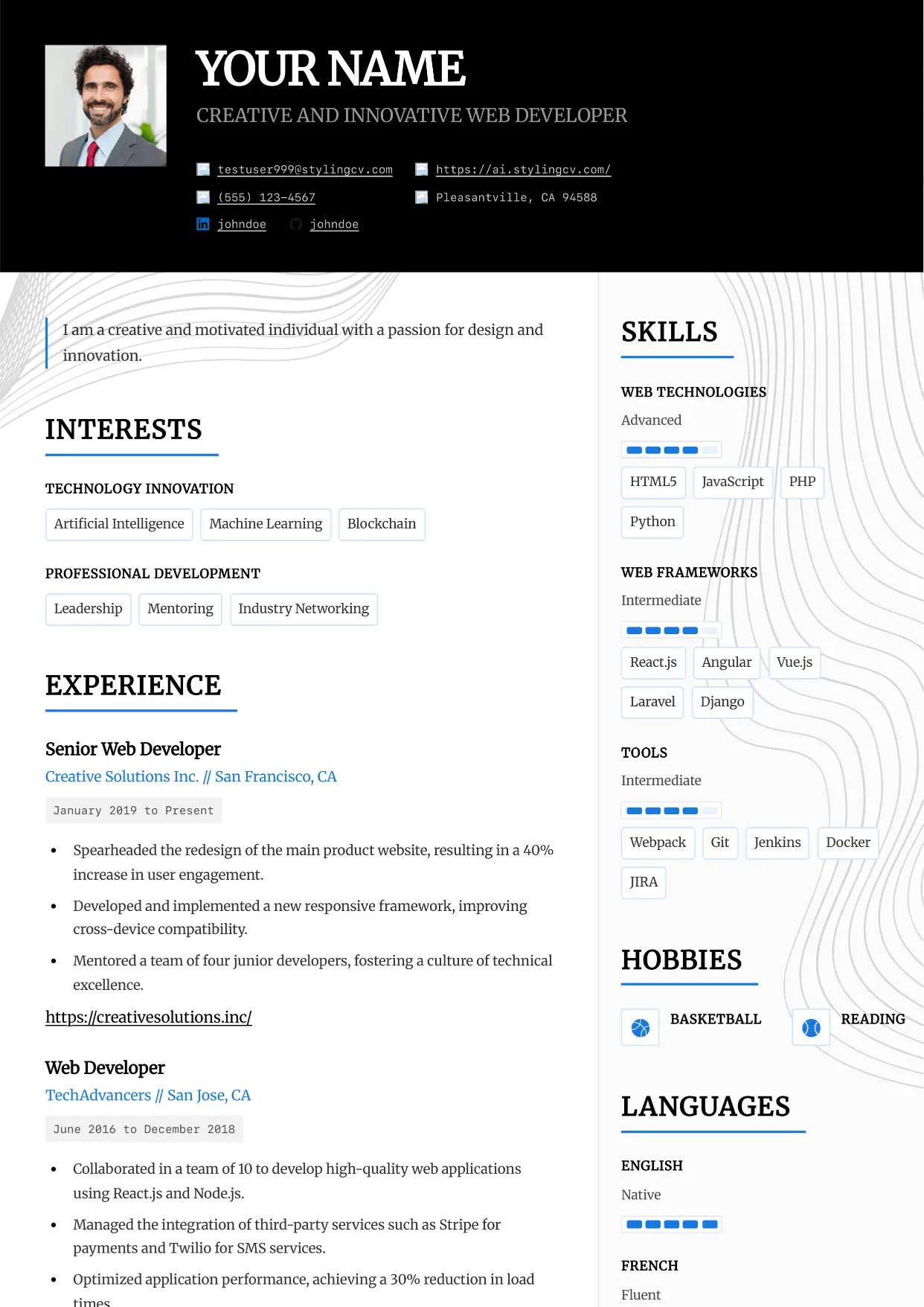 Architect Resume Template