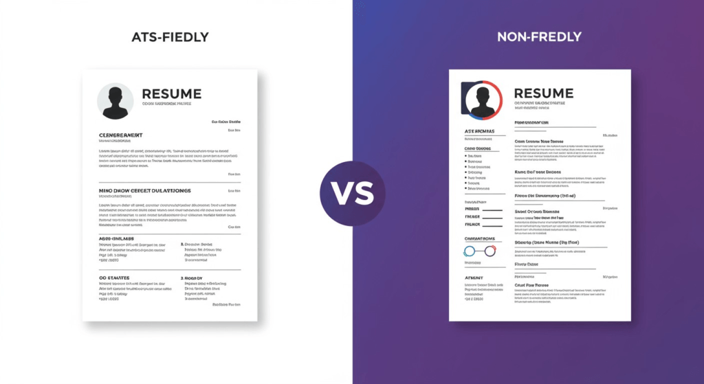 ATS-Friendly vs Non-ATS-Friendly Resume
