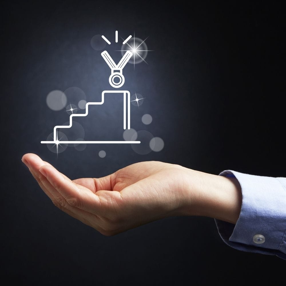  medal representing an achievement