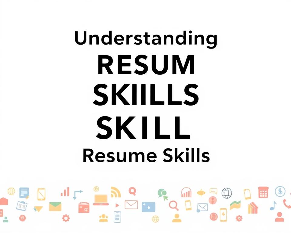 A minimalist, elegant illustration of "resume skills categories" against a clean, white background. In the foreground, various skill icons or symbols in different shapes and colors are neatly arranged, conveying a sense of organization and structure. The midground features a subtle grid or matrix layout, suggesting the categorization and grouping of skills. The background has a soft, diffused lighting that creates a professional, polished atmosphere. The overall composition is balanced, visually appealing, and effectively communicates the concept of "Understanding Different Types of Resume Skills". A minimalist, elegant illustration of "resume skills categories" against a clean, white background. In the foreground, various skill icons or symbols in different shapes and colors are neatly arranged, conveying a sense of organization and structure. The midground features a subtle grid or matrix layout, suggesting the categorization and grouping of skills. The background has a soft, diffused lighting that creates a professional, polished atmosphere. The overall composition is balanced, visually appealing, and effectively communicates the concept of "Understanding Different Types of Resume Skills".