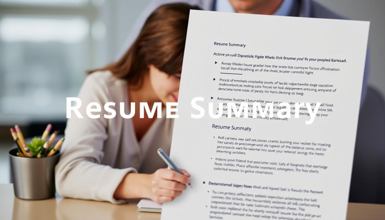 Person crafting a resume on a laptop