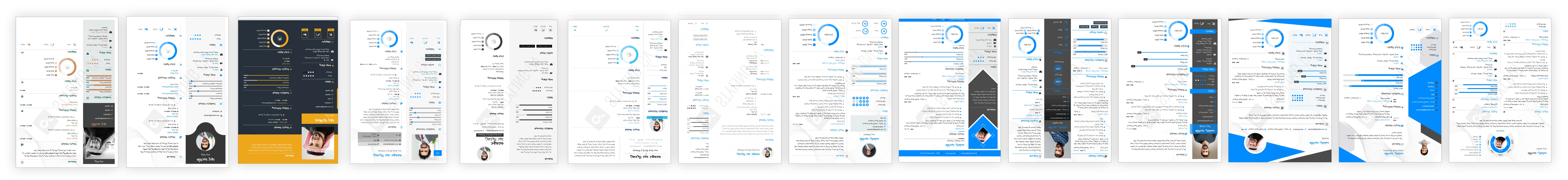 نماذج سيرة ذاتية
