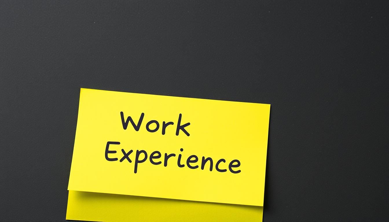 Section sur l'expérience professionnelle du curriculum vitae : Conseils de rédaction et exemples