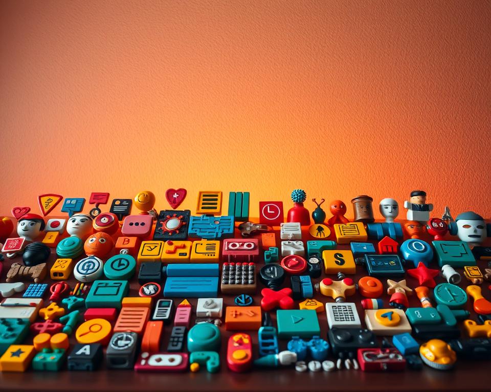 A vibrant collection of essential skills artfully arranged, illuminated by soft, warm lighting and captured with a wide-angle lens. The foreground features a diverse array of icons and symbols representing in-demand abilities such as communication, problem-solving, critical thinking, and teamwork. The middle ground showcases hands-on skills, from coding and design to project management and data analysis. In the background, a subtly textured gradient provides a cohesive and visually striking backdrop, evoking a sense of focus and determination. The overall composition conveys the importance of identifying and effectively communicating one's most relevant resume skills.