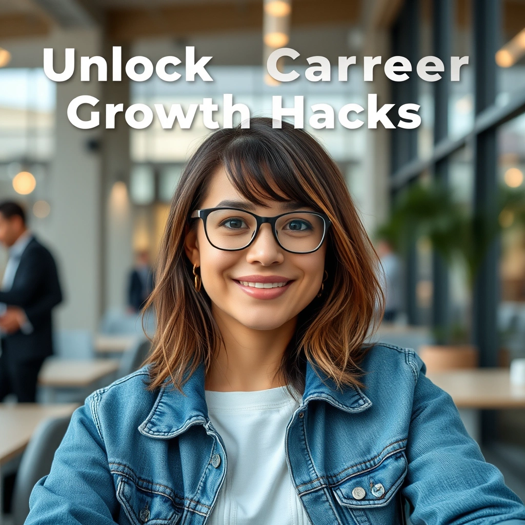 Unlock Career Growth Hacks Desbloquee los trucos para crecer profesionalmente
