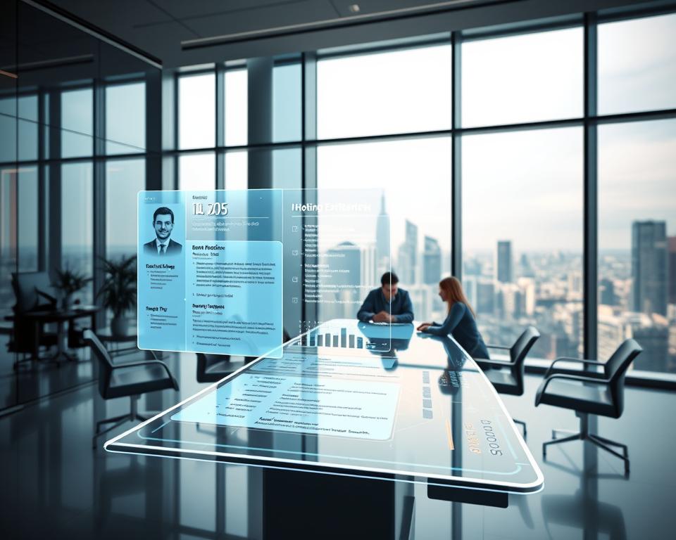 Work experience section