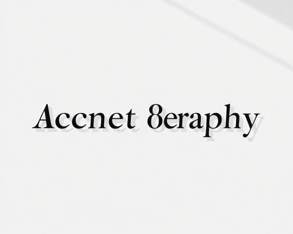 An elegant serif font elegantly displayed on a clean, minimalist background, with the varied font sizes and weights in a harmonious composition, suggesting the importance of carefully considering typography in resume design. Soft, directional lighting casts subtle shadows, creating depth and dimension. The overall aesthetic is professional, refined, and focused on the nuances of font selection, conveying the significance of this aspect of resume formatting.