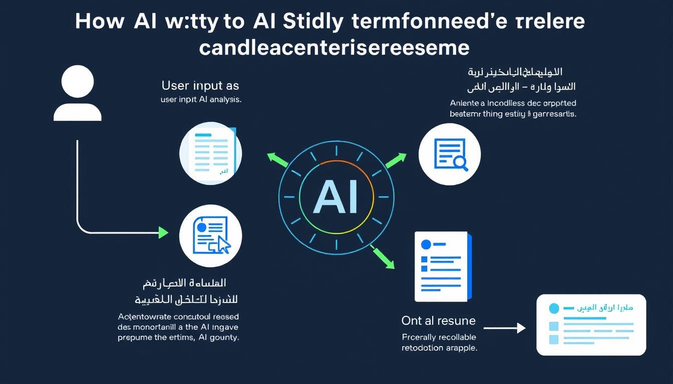توضيح لكيفية عمل الذكاء الاصطناعي في StylingCV لتحسين السيرة الذاتية