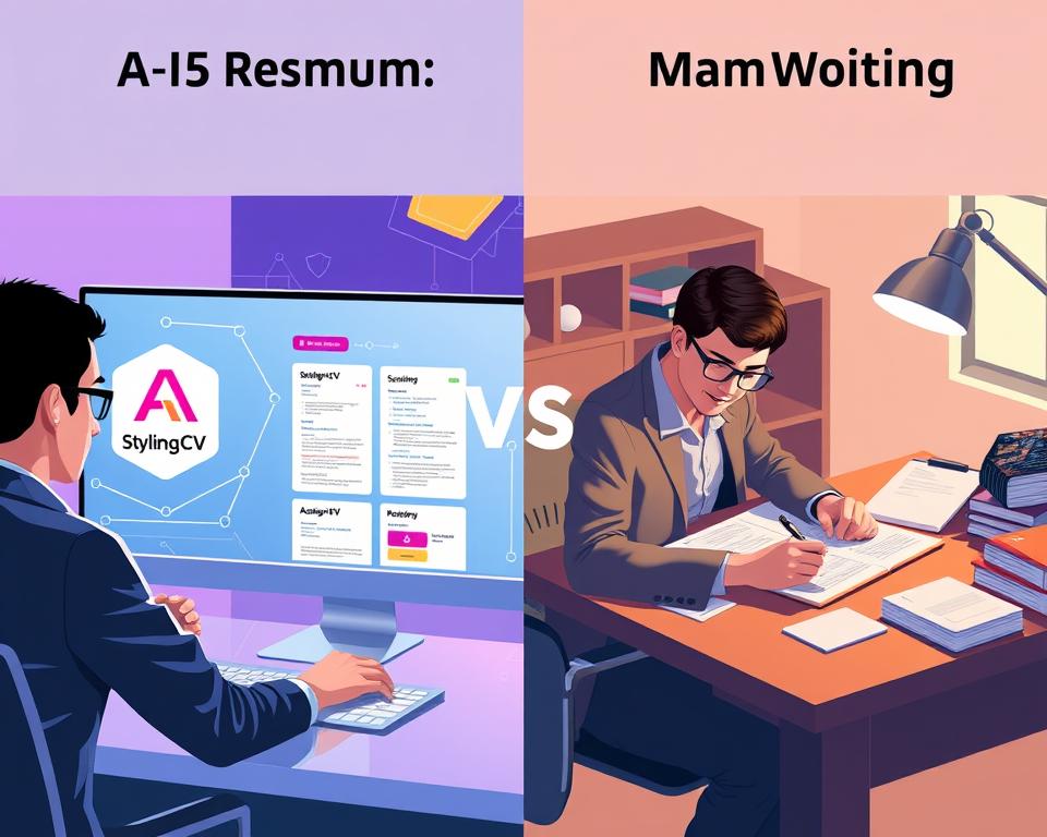 AI Resume Builder (StylingCV) vs. Manual Writing: Pros & Cons AI Resume Builder (StylingCV) vs. Manual Writing: Pros & Cons
