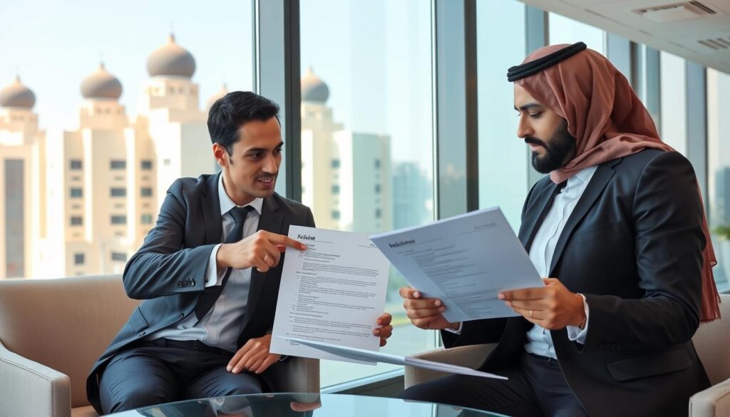 Professional resume writer consulting with client about GCC cultural considerations Professional resume writer consulting with client about GCC cultural considerations