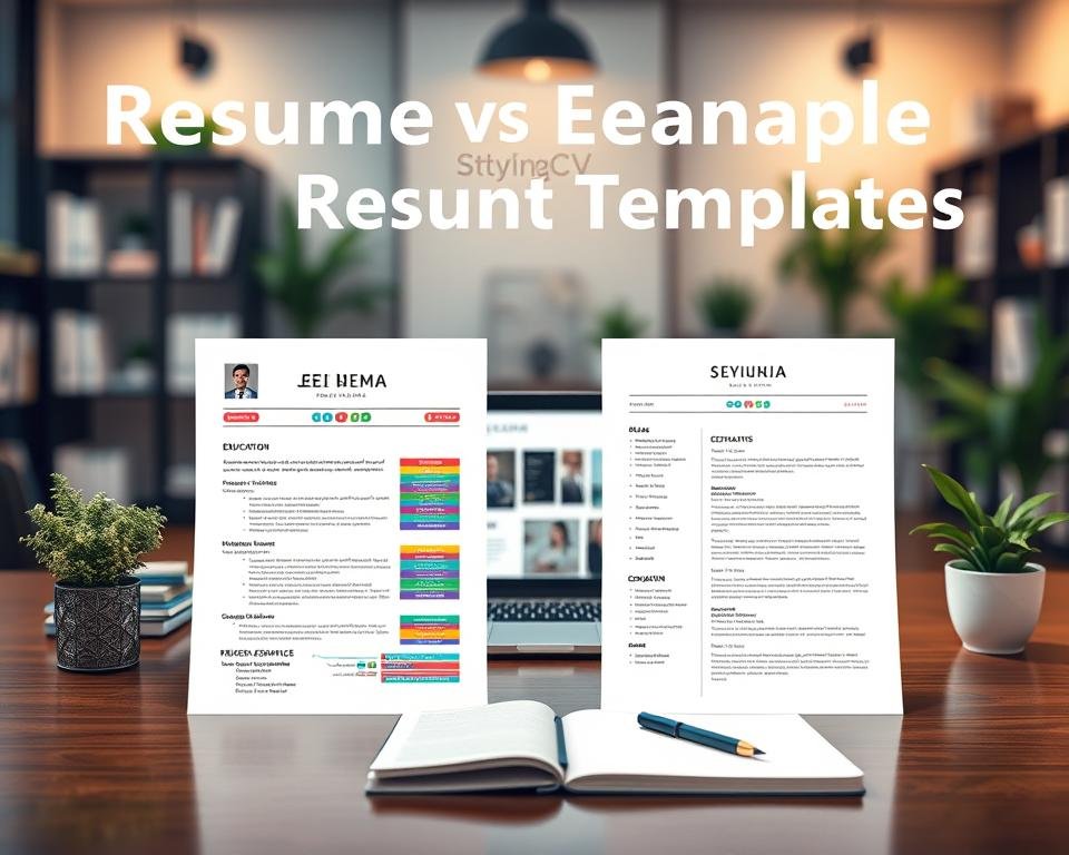 Resume Examples vs Resume Templates