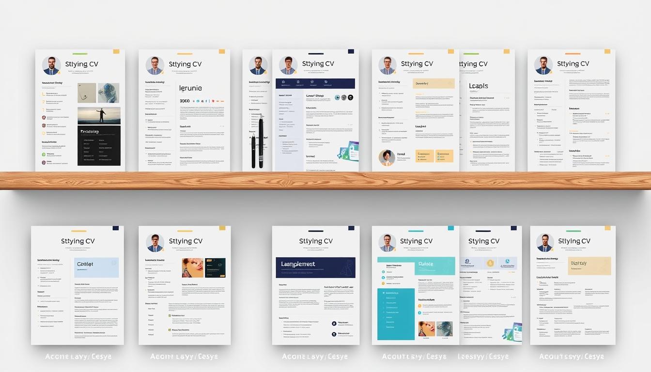 Professional CV templates from the best CV builder Styling CV