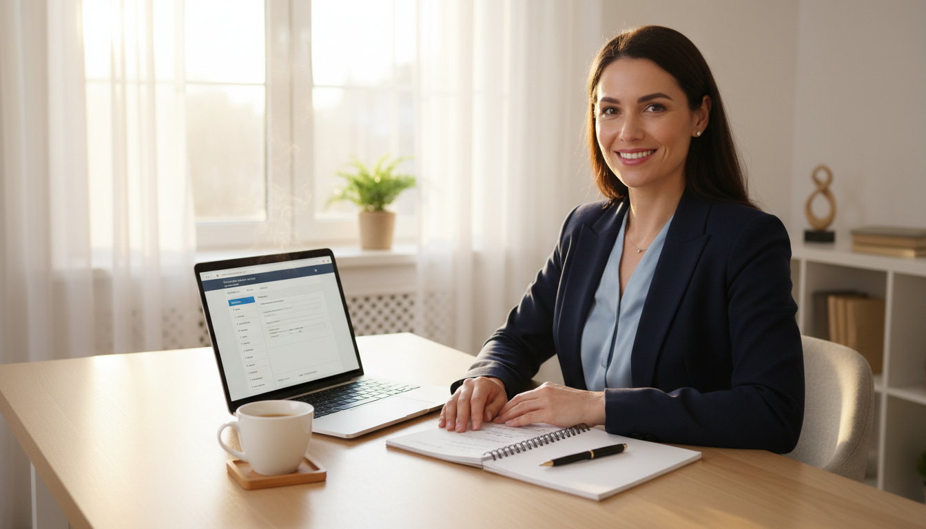 Professional starting successful job search with optimized resume