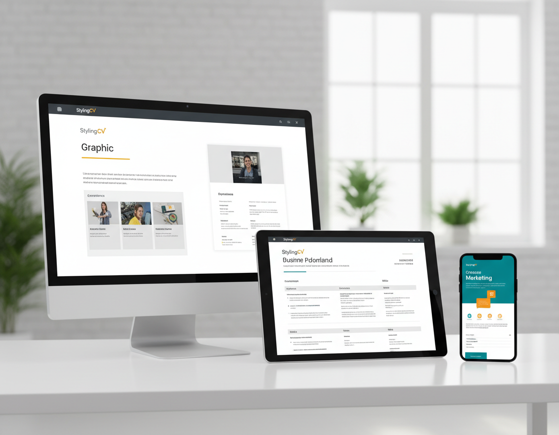 StylingCV template gallery showcase