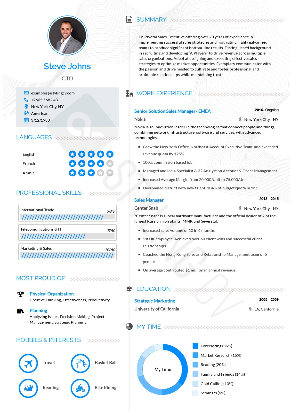 HR manager in meeting